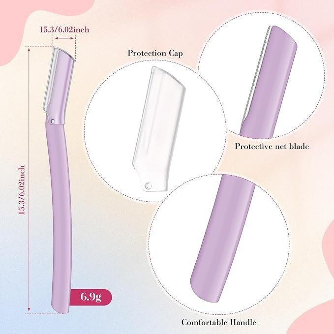 Dual-Length Eyebrow Razor | Pack Of 3