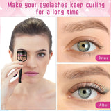 Eyelash Curler with Silicone Pads