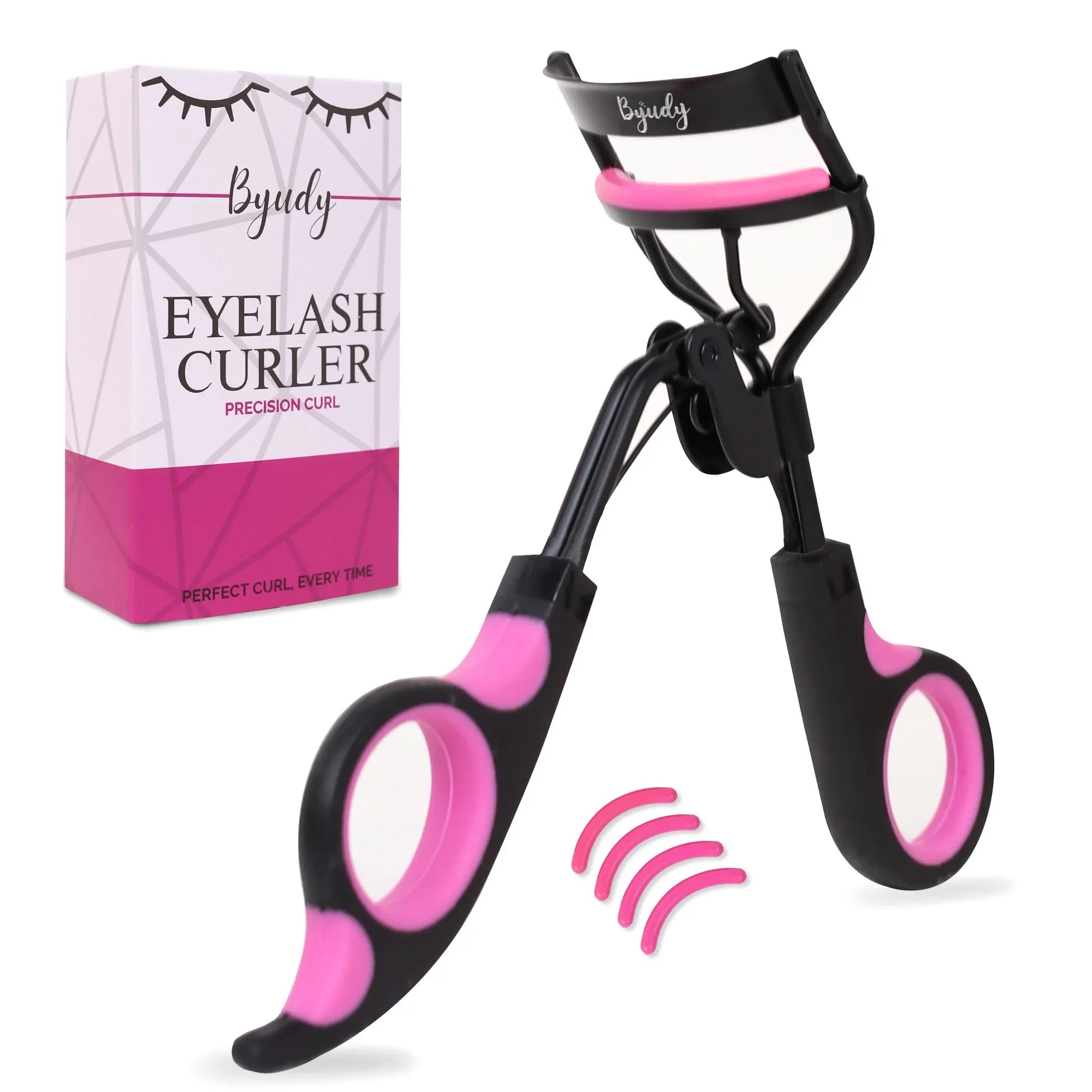 Eyelash Curler with Silicone Pads