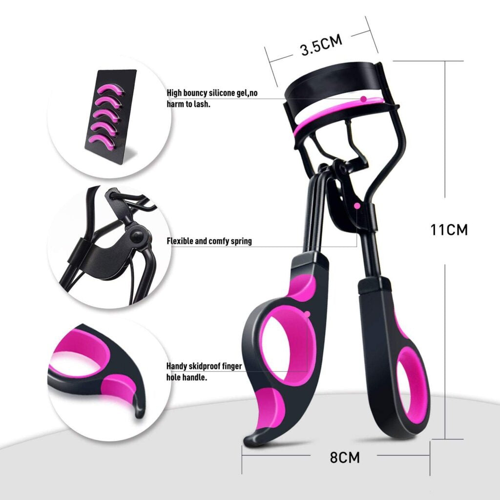 Eyelash Curler with Silicone Pads