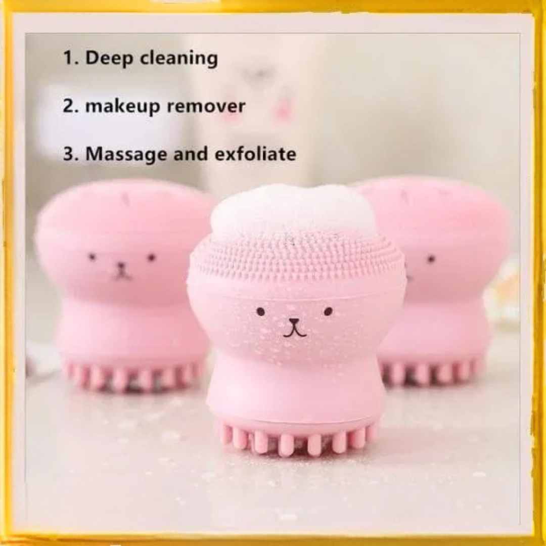 Octopus Silicone Face Cleansing Brush