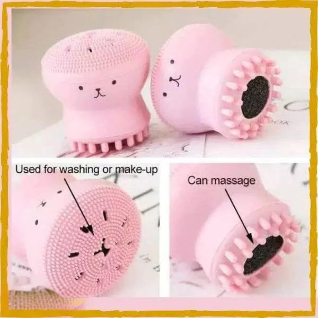 Octopus Silicone Face Cleansing Brush