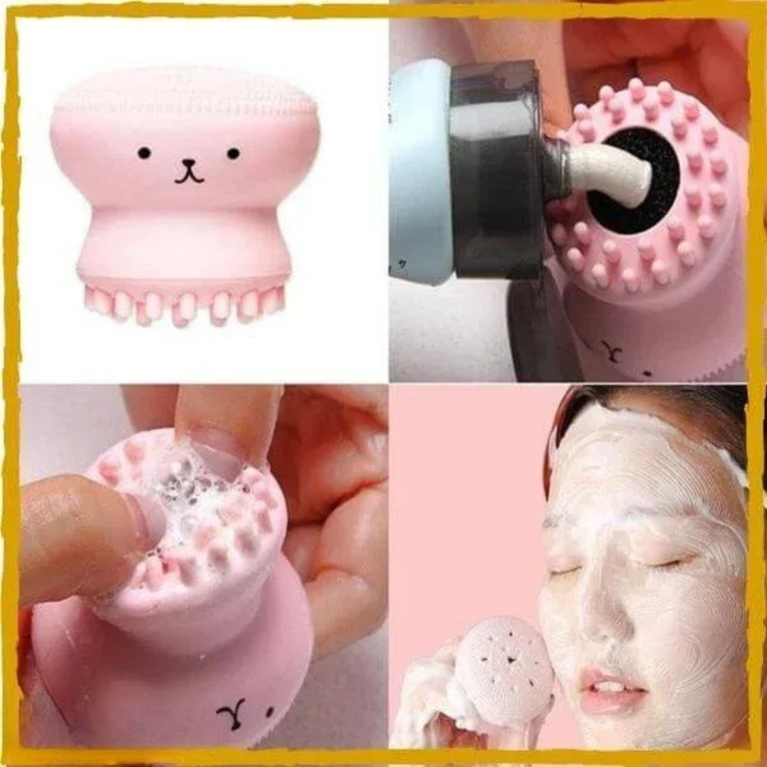 Octopus Silicone Face Cleansing Brush