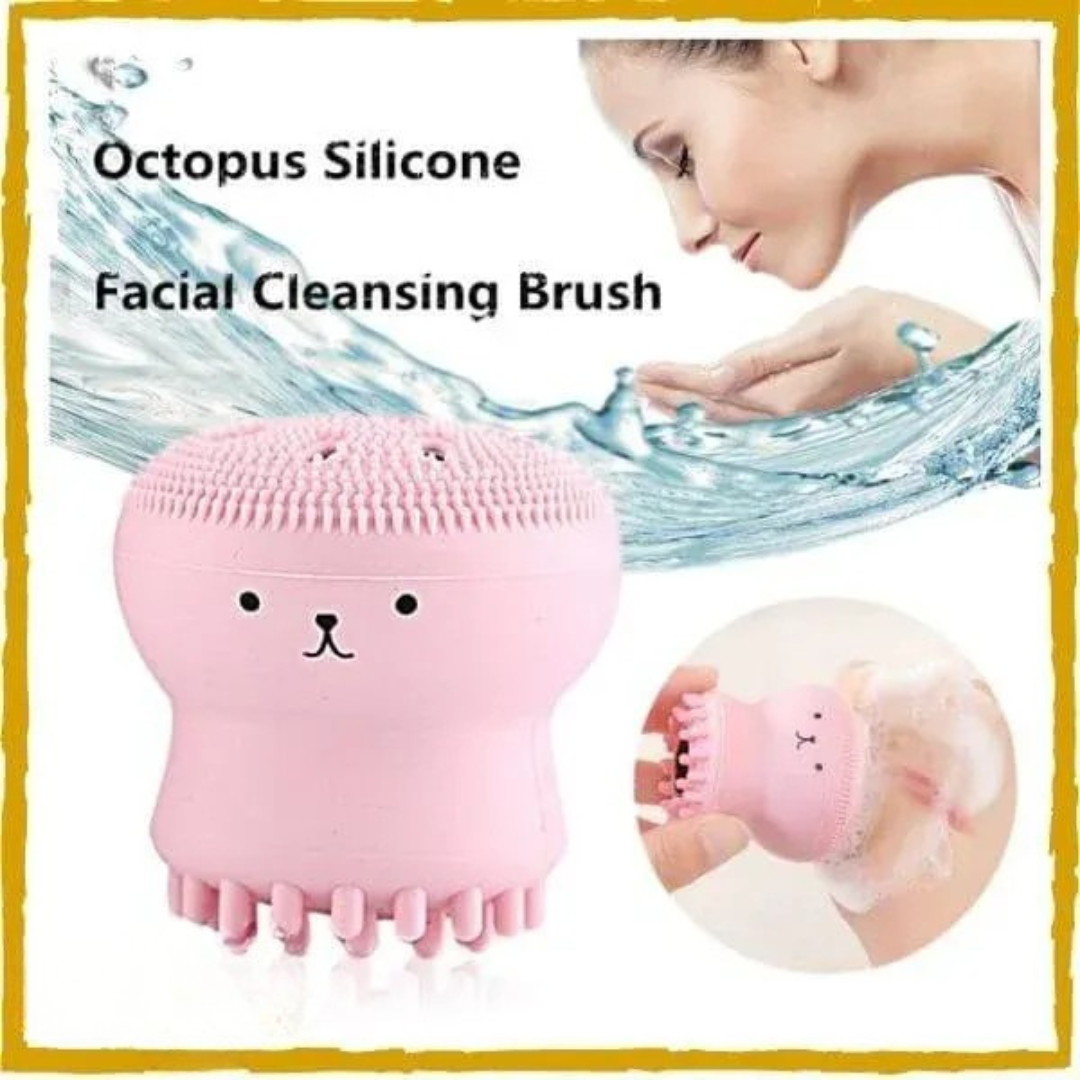 Octopus Silicone Face Cleansing Brush